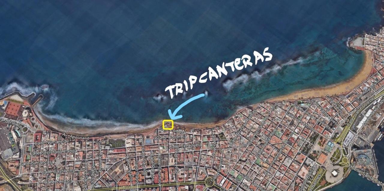 Trip Canteras, New Beach Apartment Las Palmas de Gran Canaria Exteriör bild